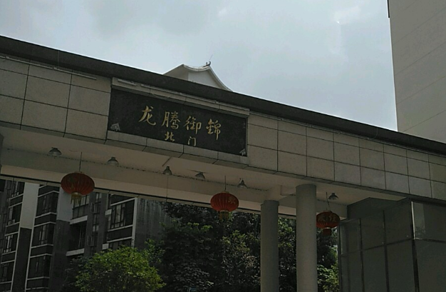 龙腾御锦小区车牌识别 ...
